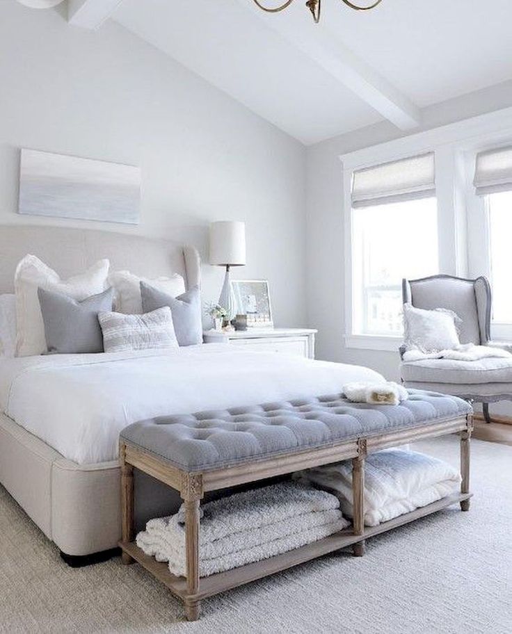 Chic White Bedrooms