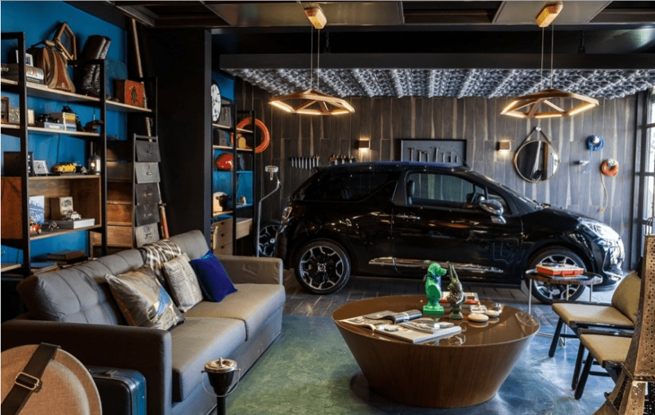  DIY Garage Man Cave 