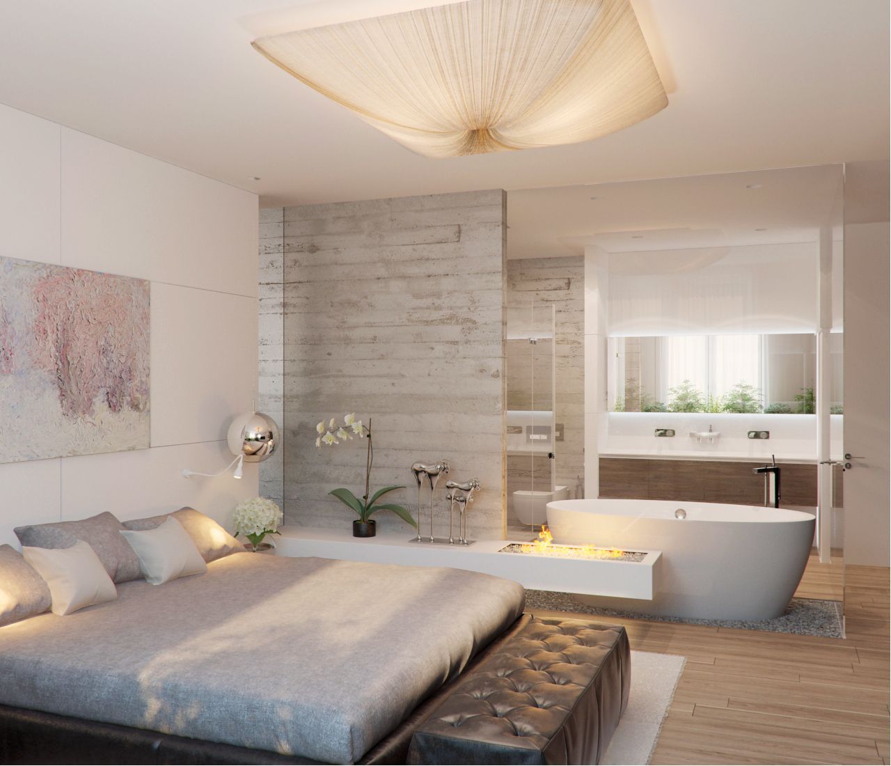 Bedroom with Bathroom
