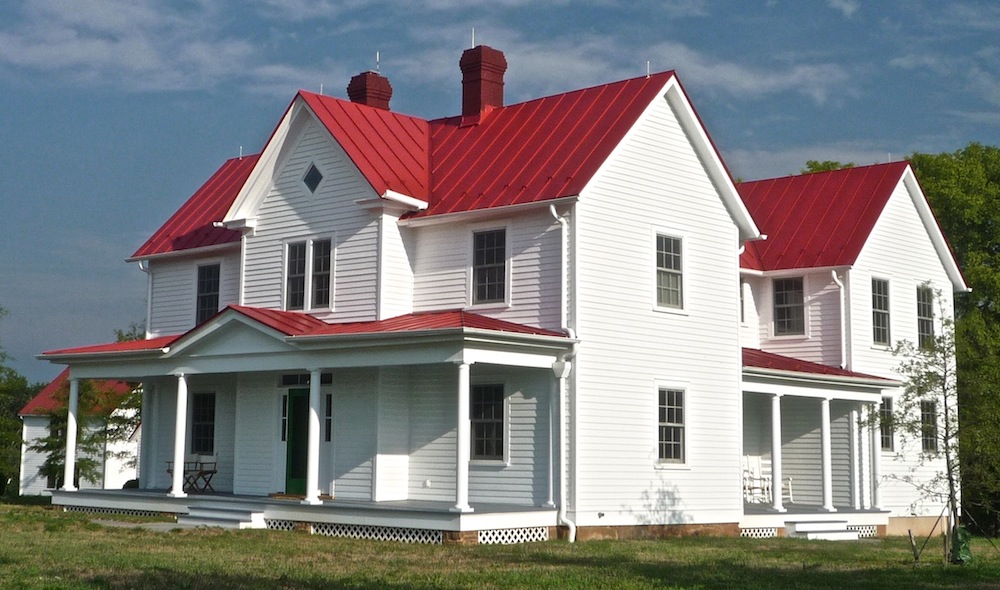 Red Roof House |Metal Roof Styles Design House