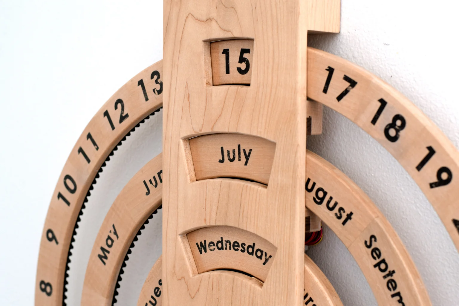 Wooden Perpetual Calendar