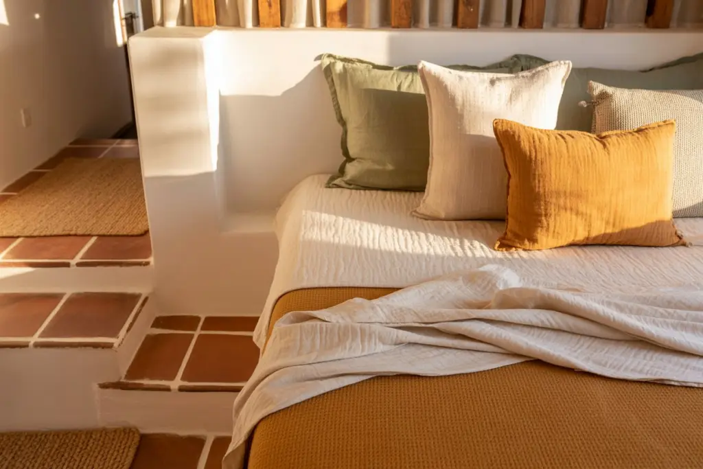 Mediterranean-style bedroom