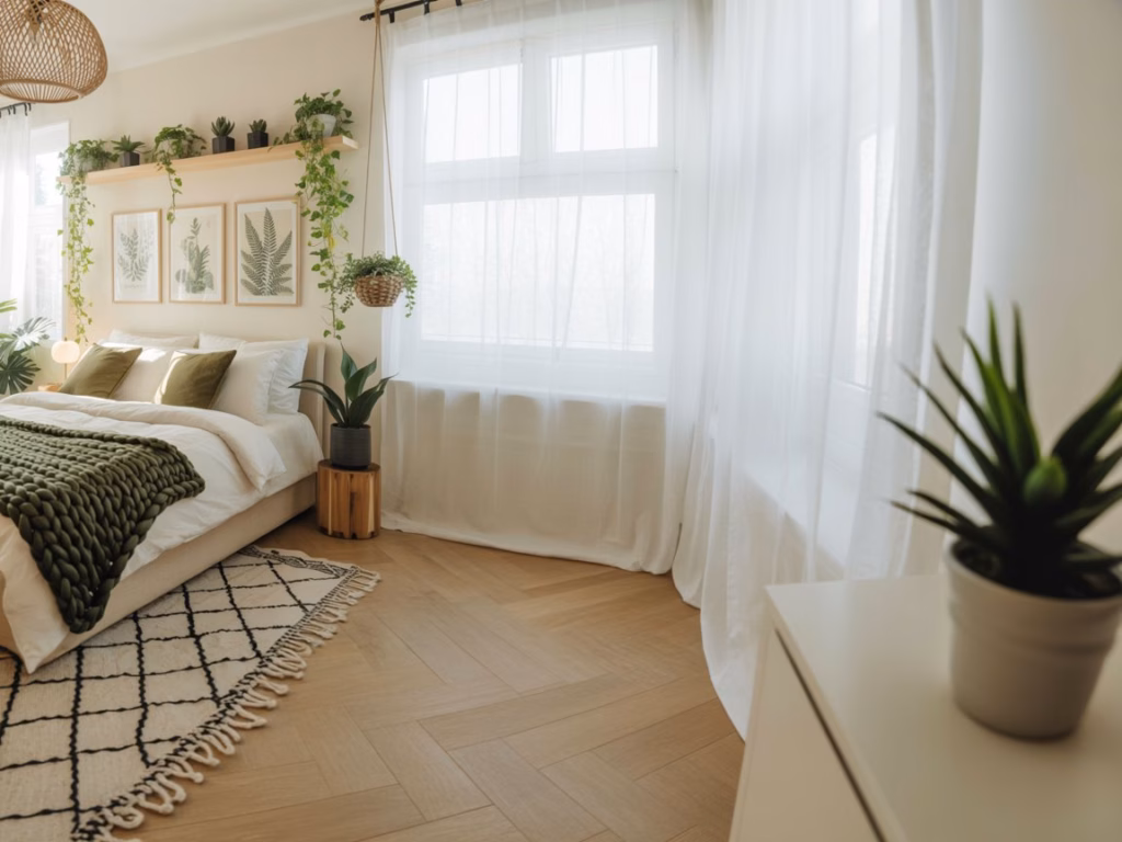 boho modern bedroom