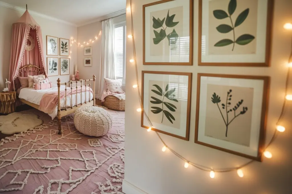 vintage boho-chic room