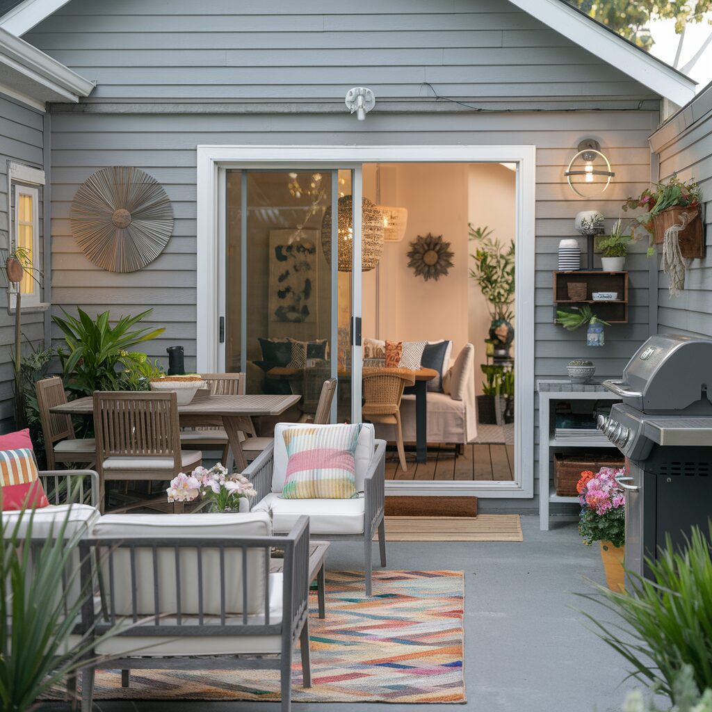 outdoor kitchen ideas for small spaces