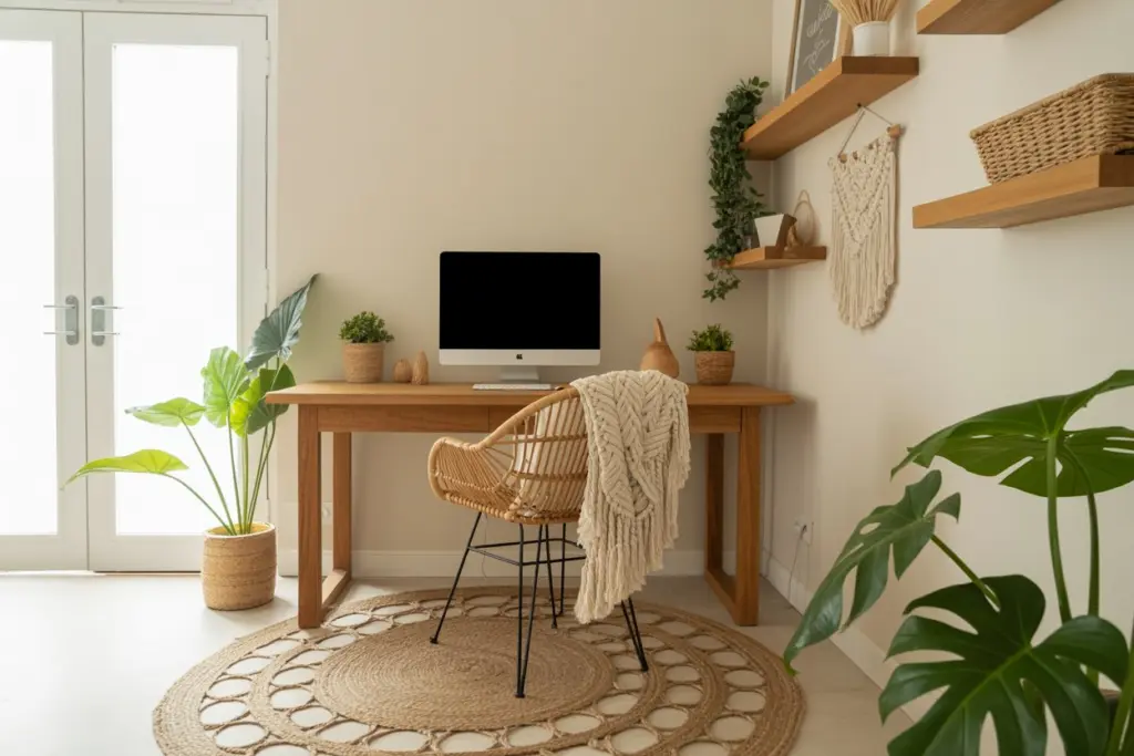 aesthetic bed| office nook

