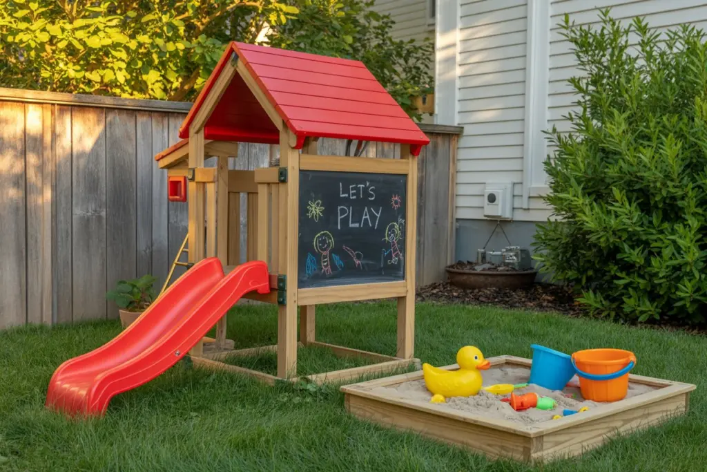 25 Fantastic and Amazing Tiny Backyard Ideas 8 backyard playground