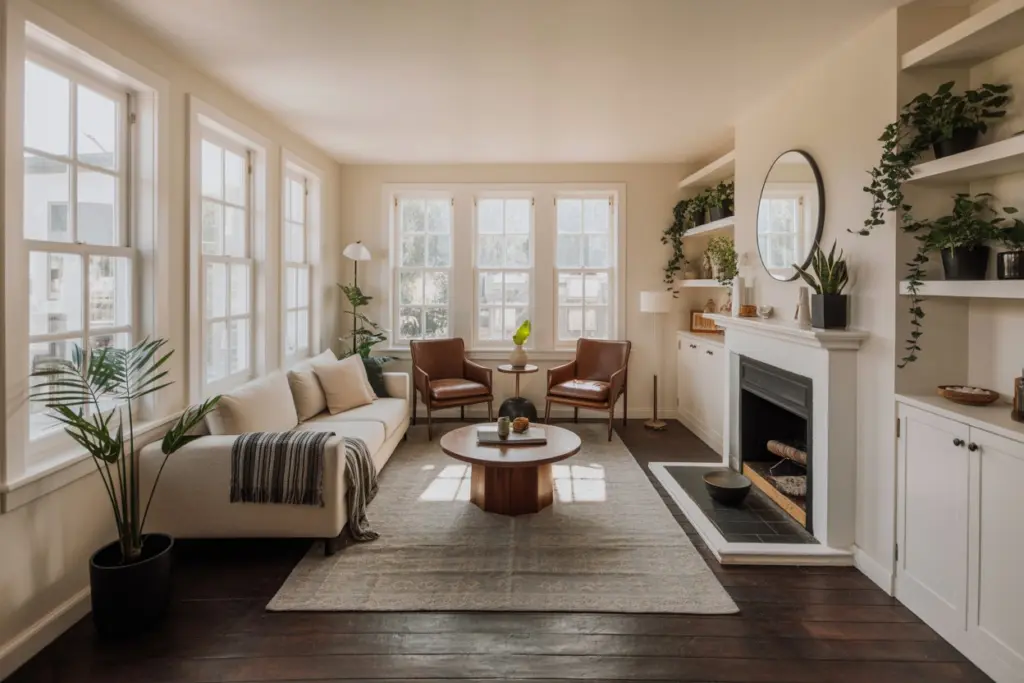 cozy colors for a small living room