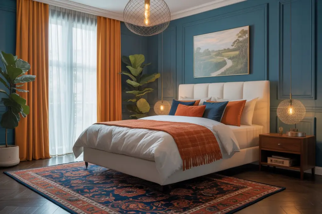 Vibrant Boho Bedroom Haven| coquette room decor