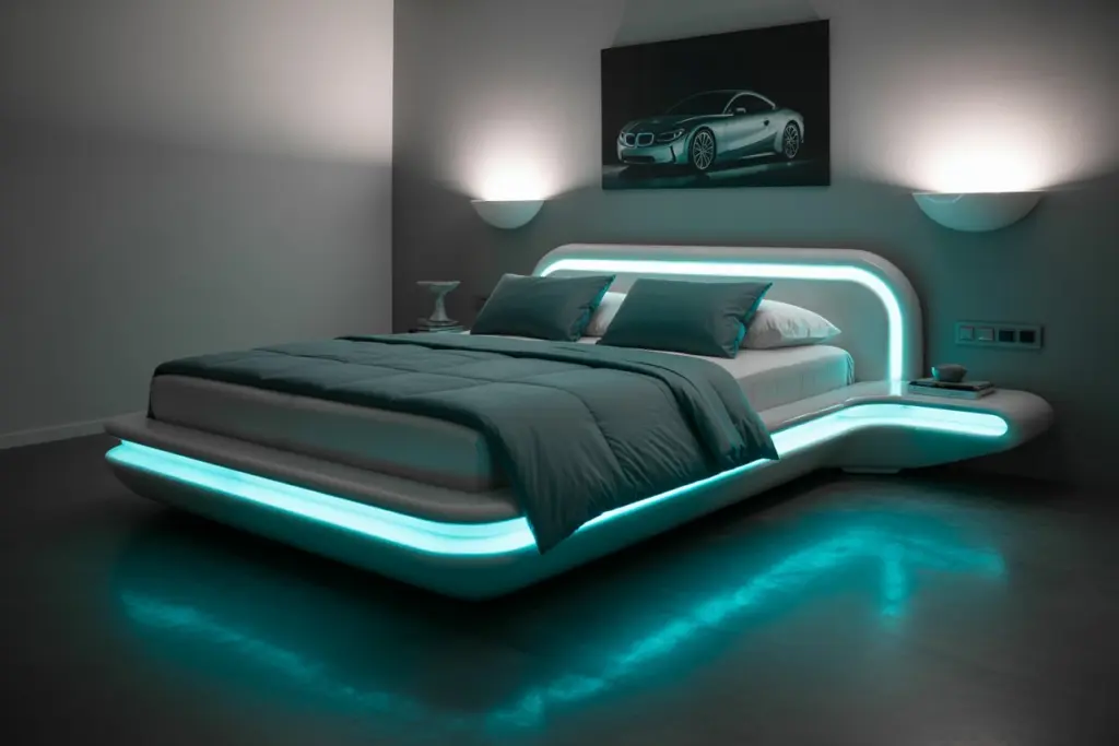 Futuristic Room| aesthetic bedroom
