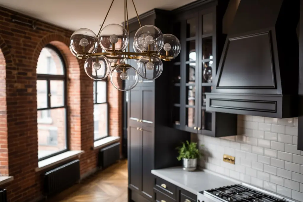 moody modern kitchen