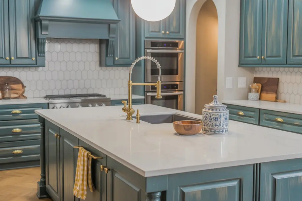 20 Types of Kitchen Cabinet Styles You'll Love 7 Distressed Kitchen Cabinets|pantry cabinet