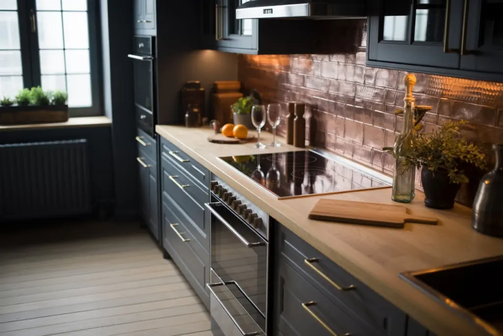 The Moody Dark kitchen Trend: All You Need To know ! 2 Dramatic Moody Dark Kitchen