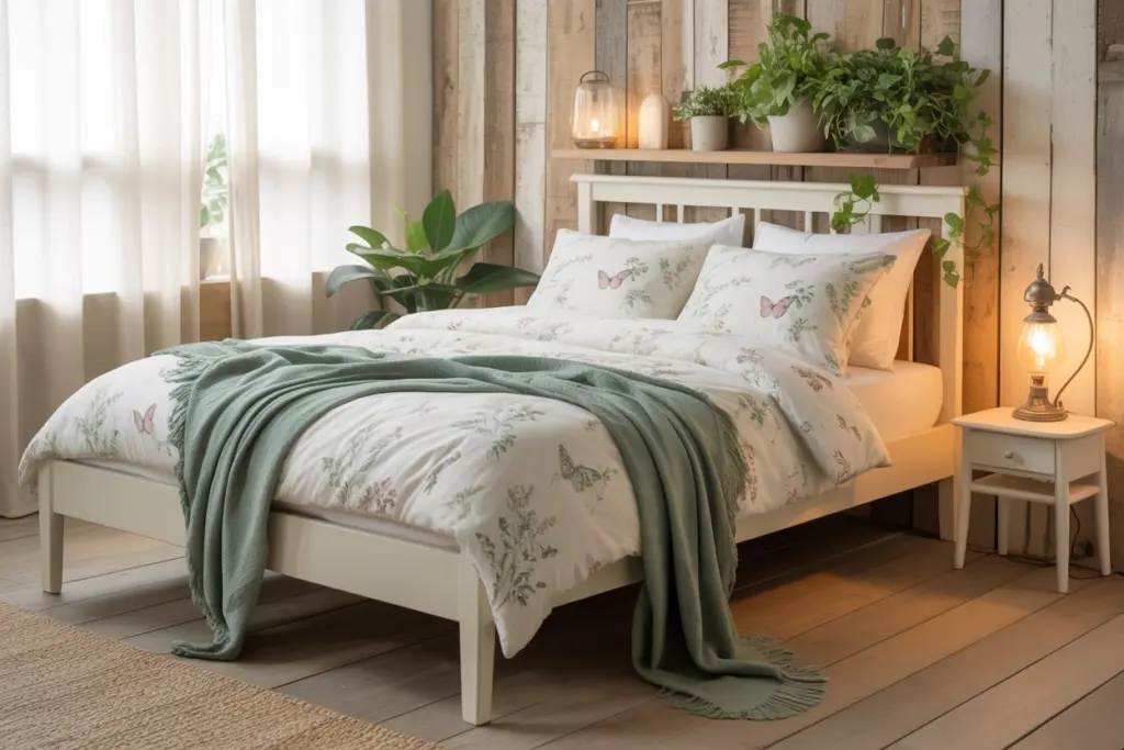 Sage Green Bedrooms| aesthetic bedding

