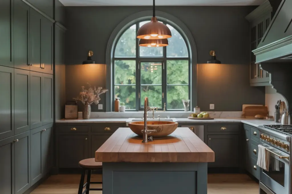Moody Dark kitchen style