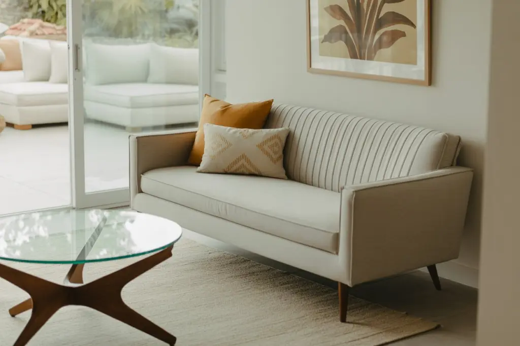make a small living room look bigger