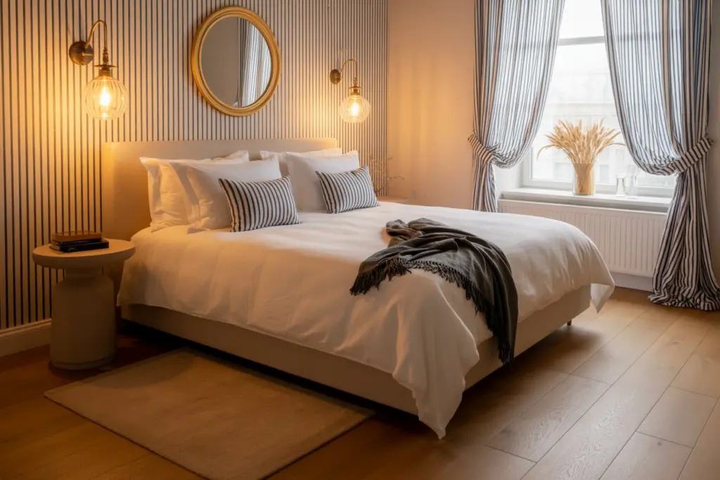 Blue White Bedroom