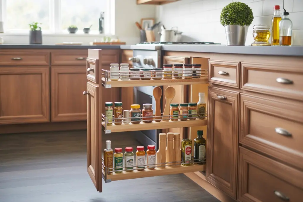 20 Types of Kitchen Cabinet Styles You'll Love 15 Kitchen Cabinet Pull Out Drawer