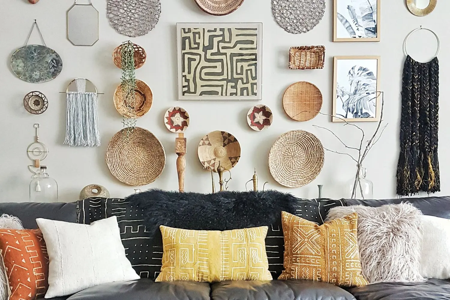 How To Lay Out A Gallery Wall: Step By step Guide 2 Boho Wall Decor|off the wall art & framing gallery