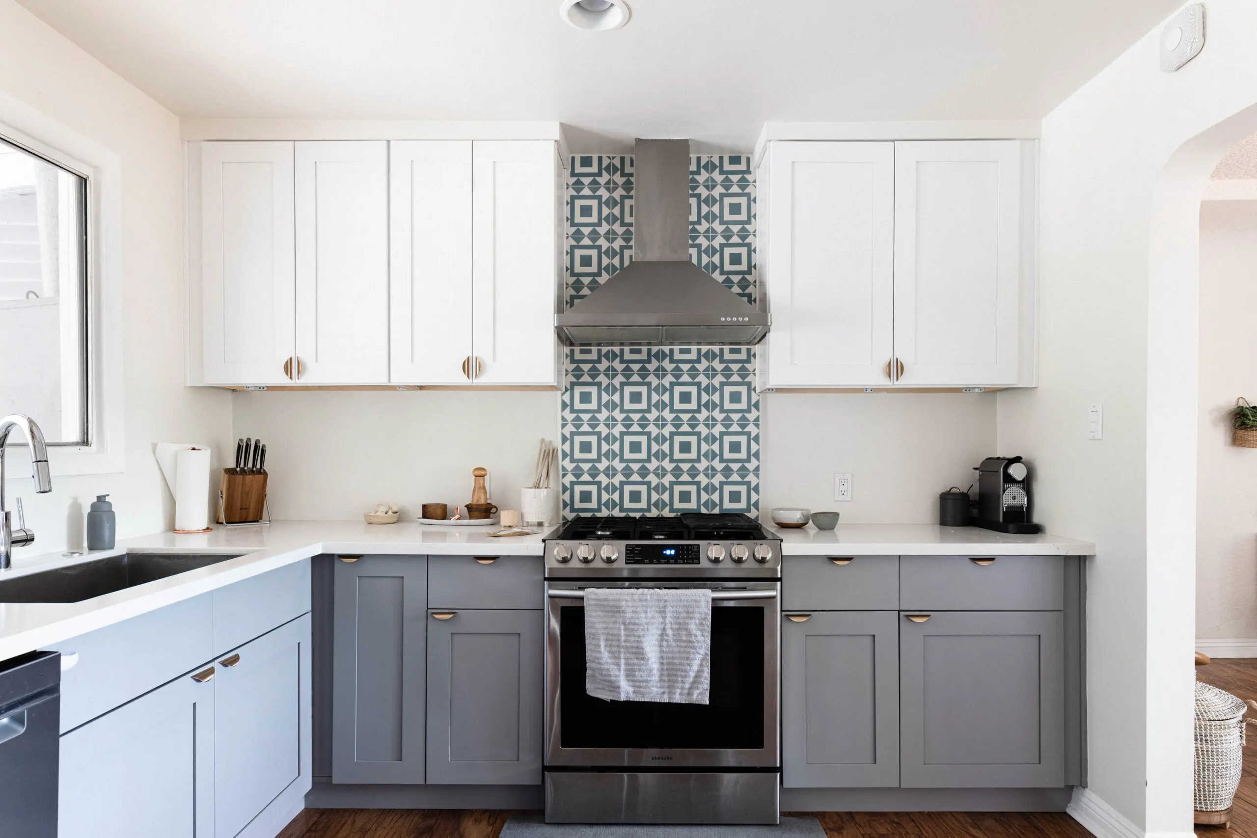 Two-Tone Kitchen Cabinets