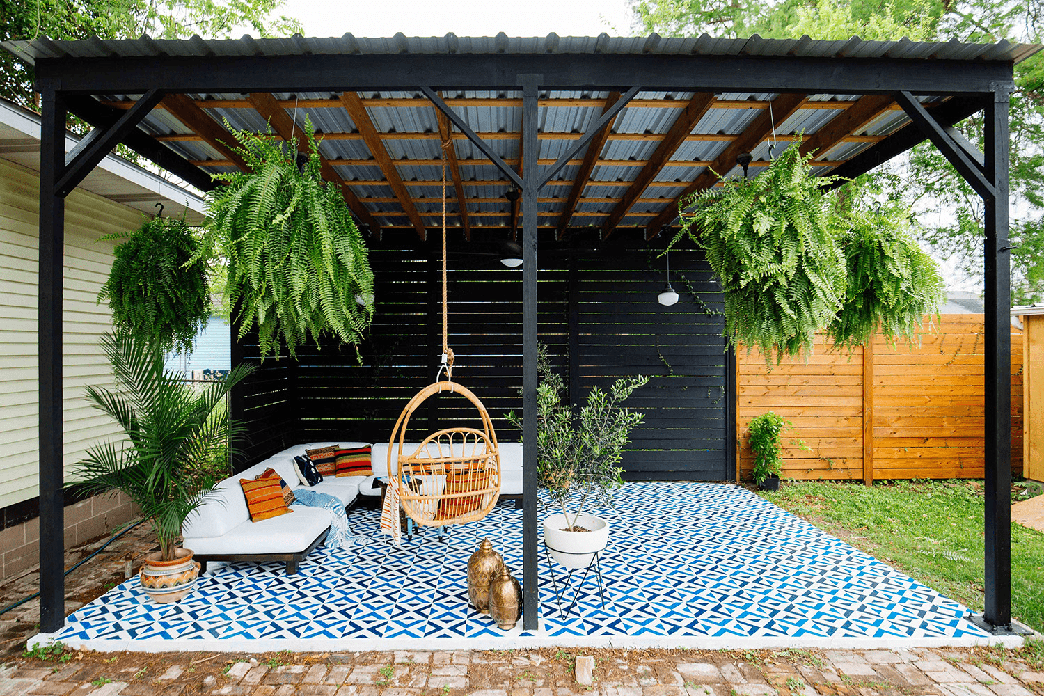 Outdoor Patio| small backyard garden design