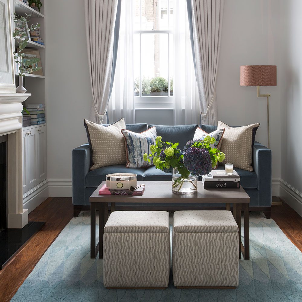 small kitchen living room open plan