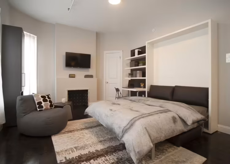 turn a living room into a bedroom