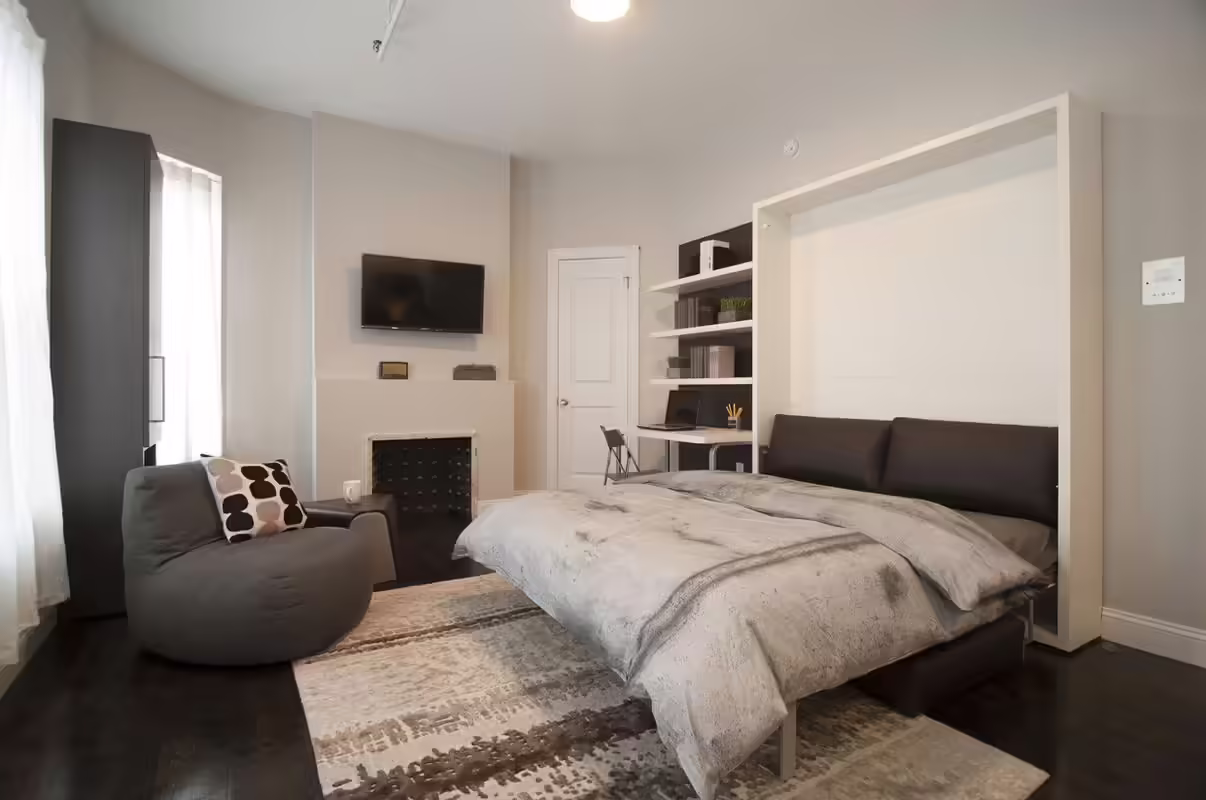 turn a living room into a bedroom