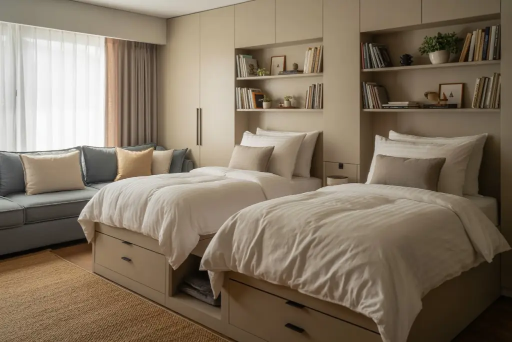 guest room ideas twin beds