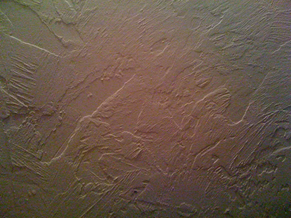 Hawk and trowel drywall texture