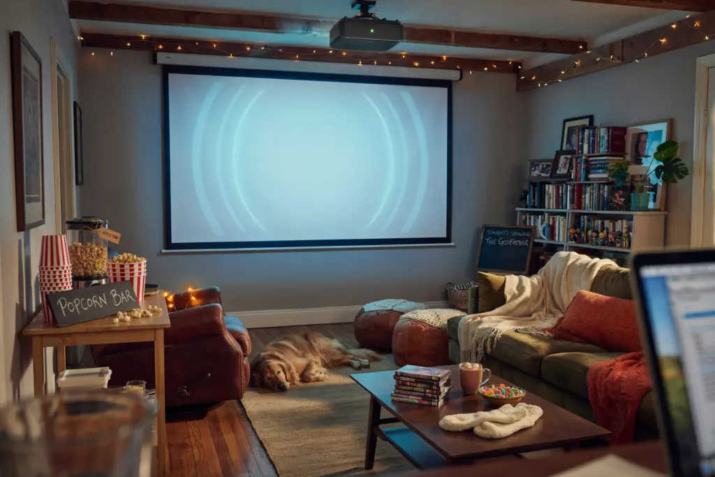 Elevate Your Family Room Game: 20 Ideas You'll Love 4 home Cinema Cinematic Living Room