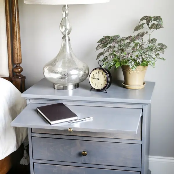 white nightstand

