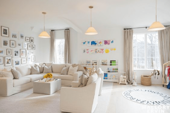 play area in living room ideas