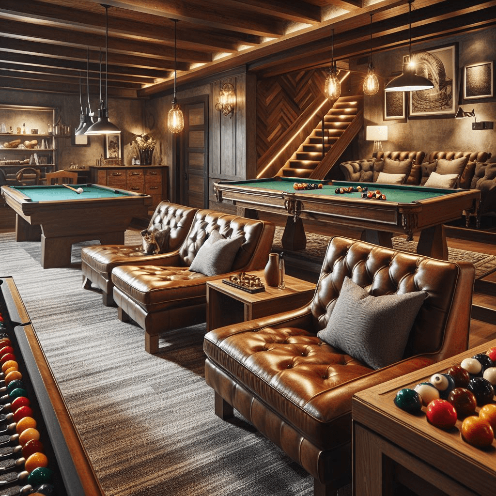 luxury man cave ideas
