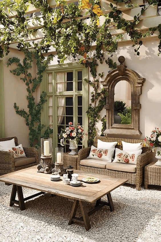 simple backyard garden
