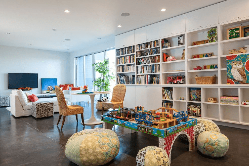 playroom in living room ideas