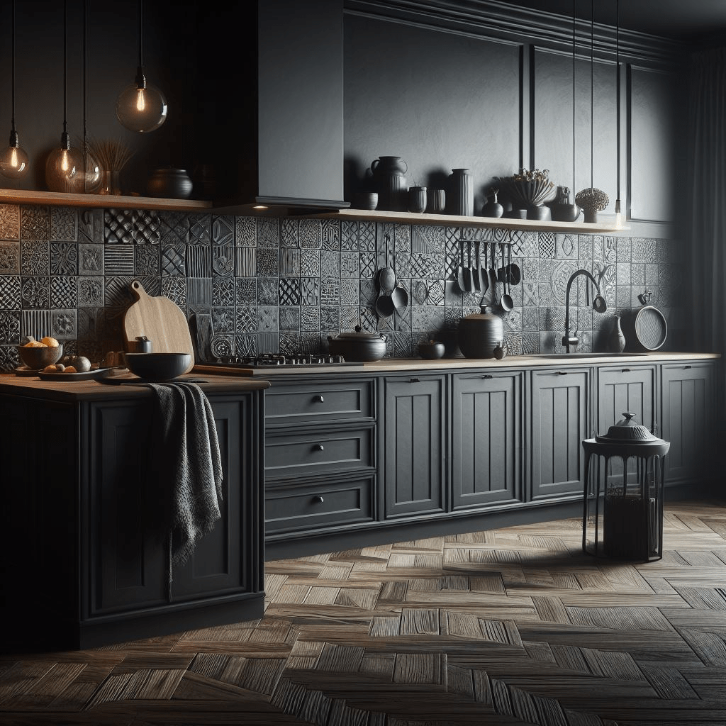 moody kitchen ideas
