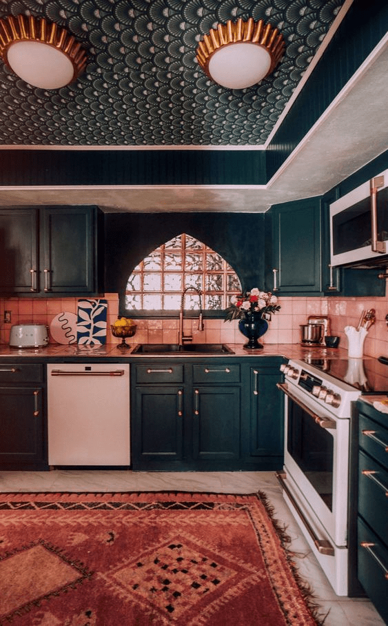 kitchen and living room designs combine