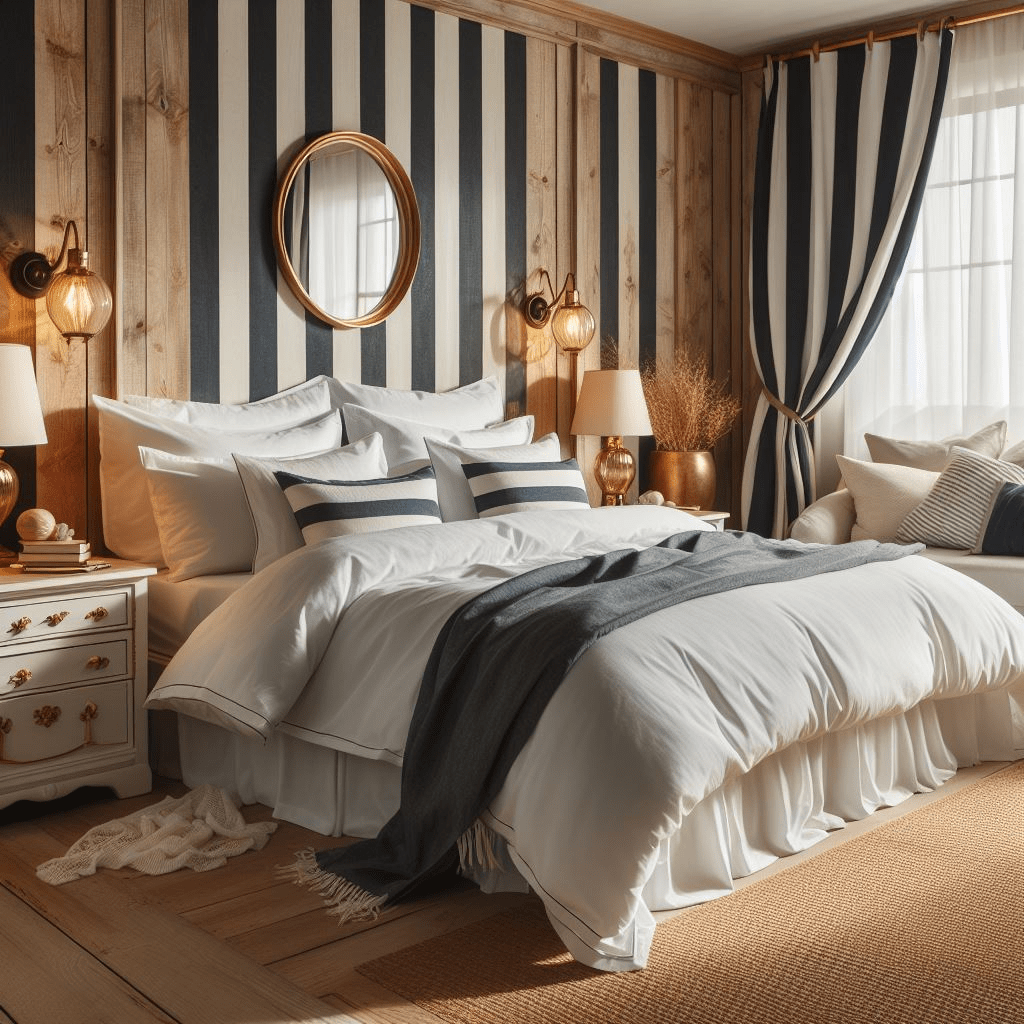 Blue White Bedroom