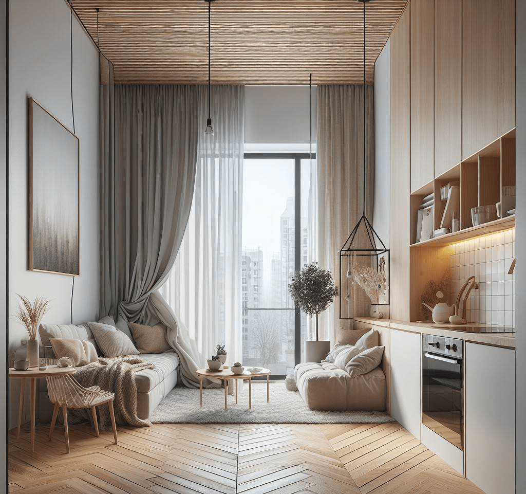 small bachelor apartment ideas