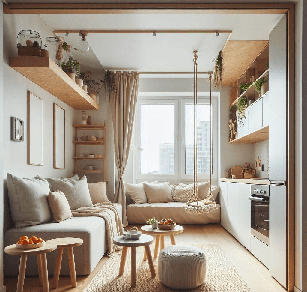 tiny bachelor apartment ideas