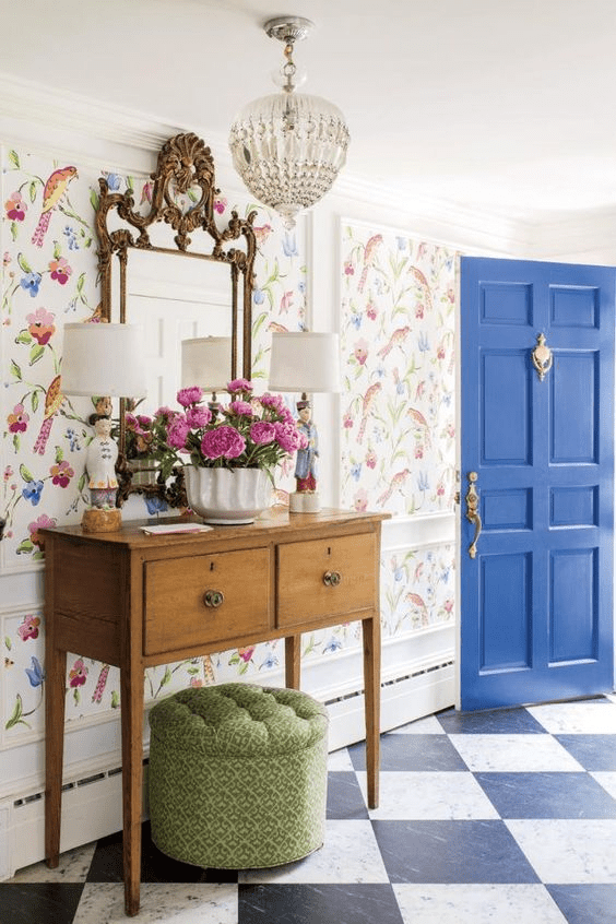 entry table decor