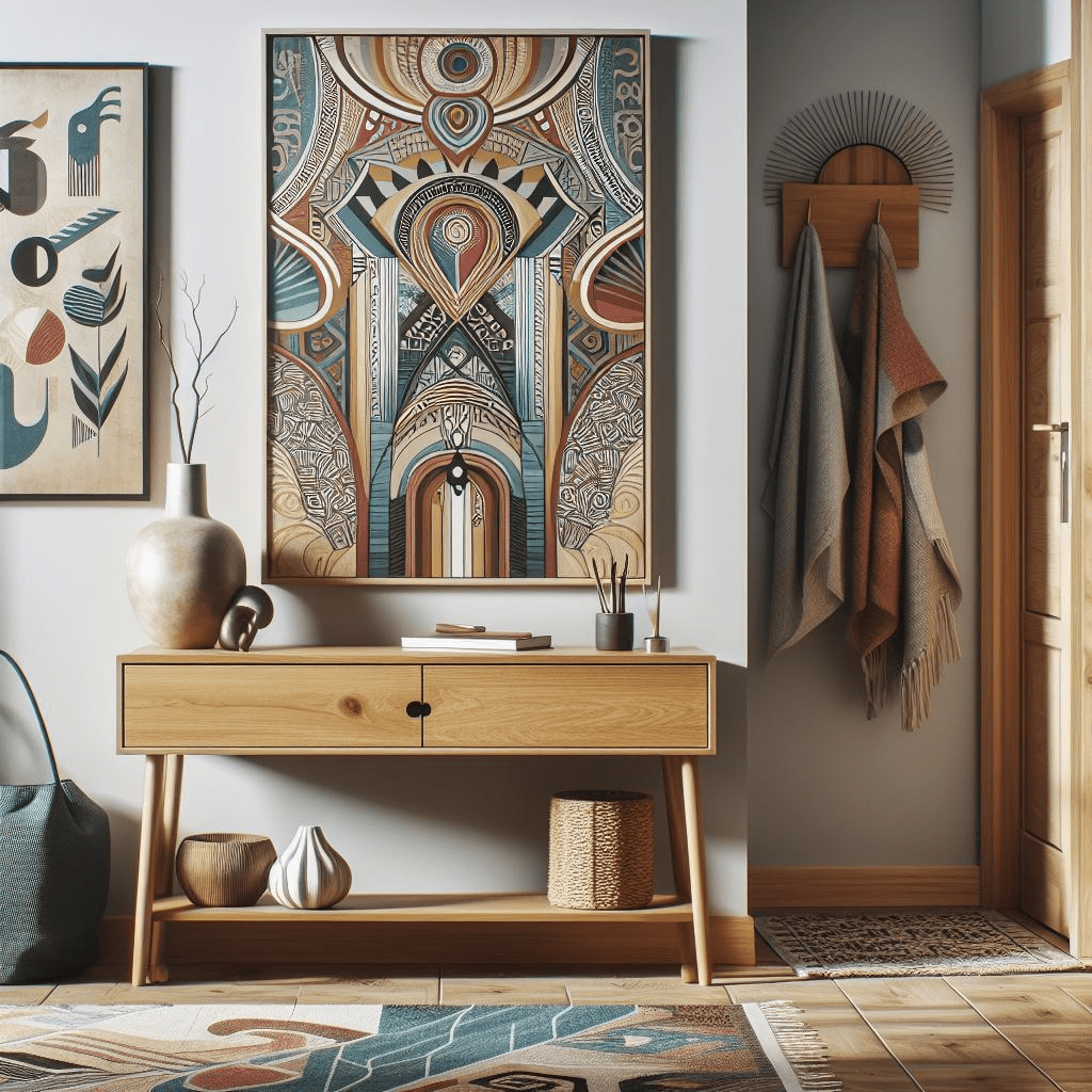 antique entry table
