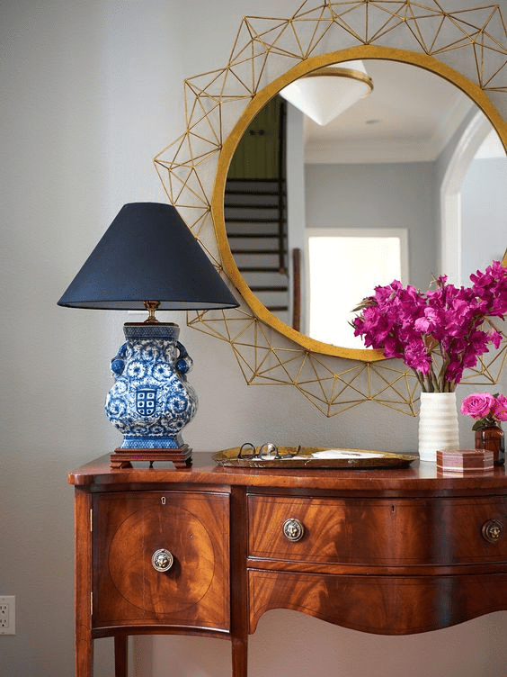 large entryway table