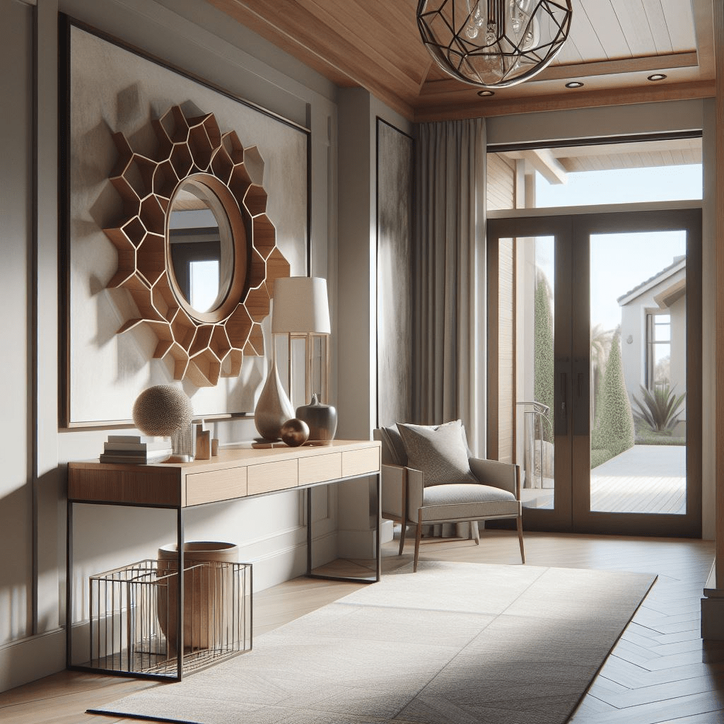 entryway modern table