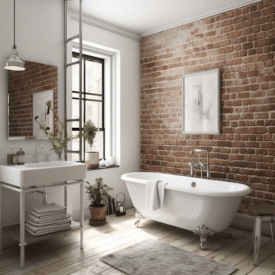 rustic bathroom decor