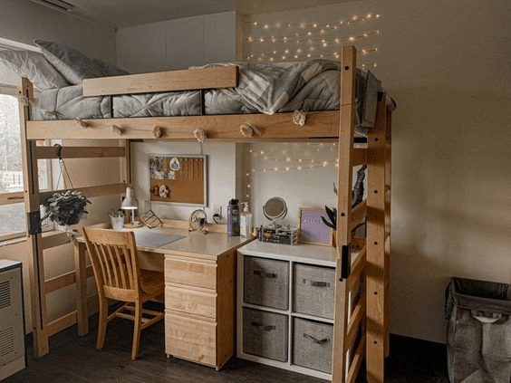 dorm room shopping
