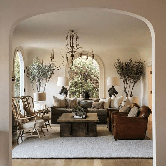mediterranean colors interior