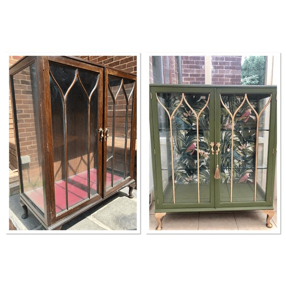 Painted Cabinets | hutch 