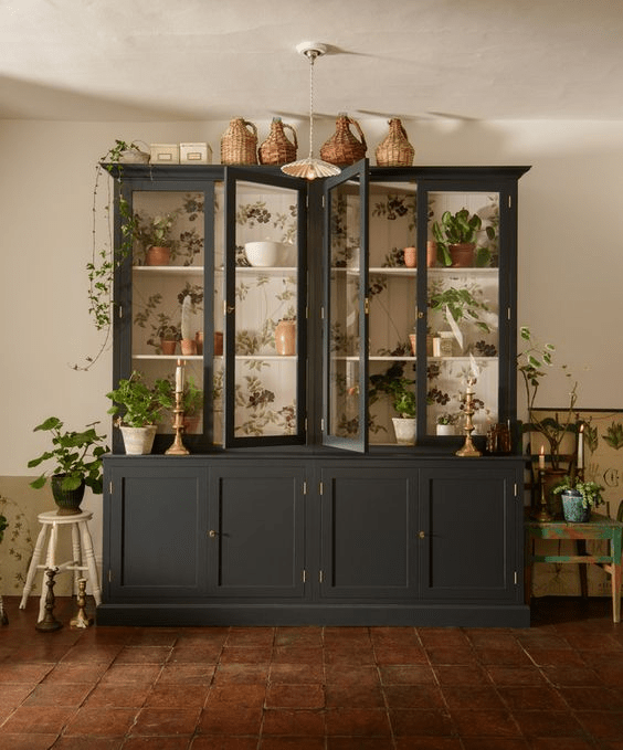 modern dining hutch